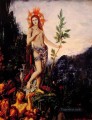 Apolo y los sátiros Simbolismo bíblico mitológico Gustave Moreau